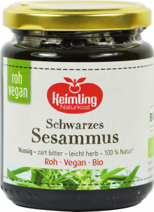 Schwarzes Sesammus - von Keimling