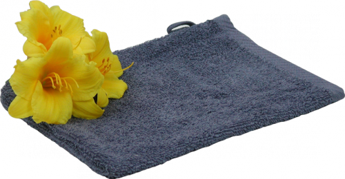 Wasch-Handschuh infinity blue - von Living Crafts