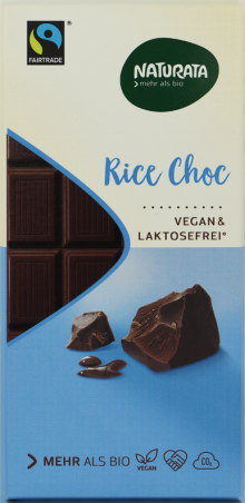 Rice Choc Bio-Schokolade vegan - von Naturata