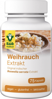 Weihrauch Extrakt - von Raab Vitalfood