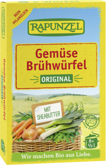 Gemüse Brühwürfel Original - von Rapunzel