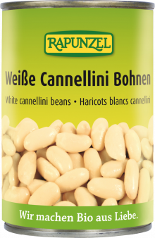 Weiße Cannellini Bohnen - von Rapunzel