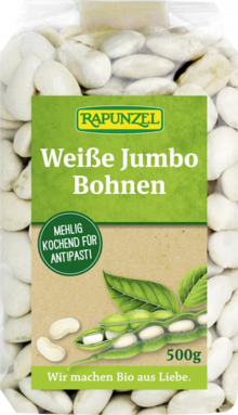 Weiße Jumbo-Bohnen - 6-Pack - von Rapunzel