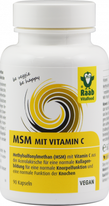 MSM mit Vitamin C - von Raab Vitalfood