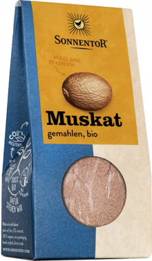 Muskat gemahlen - von Sonnentor