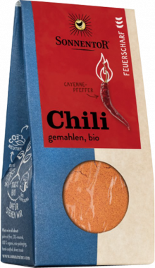 Chili gemahlen - von Sonnentor