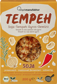 Soja-Tempeh mit Gyros-Gewürz - von tempehmanufaktur