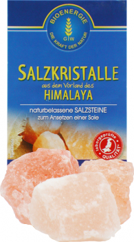 Himalaya-Vorland Salzkristalle 1000 g - von Bioenergie