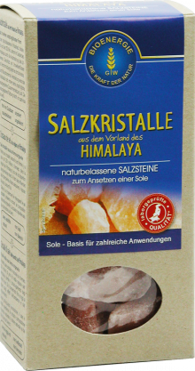 Himalaya-Vorland Salzkristalle 500 g - von Bioenergie