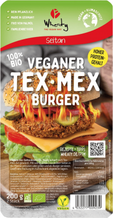 Veganer Tex-Mex Burger - von Wheaty