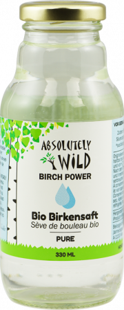 Birkensaft pure - von Absolutely Wild Birch Power