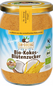 Premium Bio-Kokosblütenzucker - von Dr. Goerg