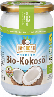Premium Bio-Kokosöl - von Dr. Goerg