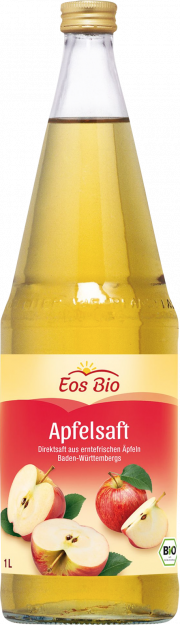 Apfelsaft - 100% Bio-Direktsaft - von EOS