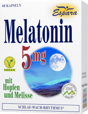 Melatonin 5mg - von Espara