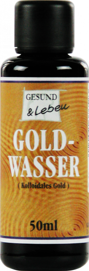 Goldwasser - Kolloidales Gold - von Gesund & Leben