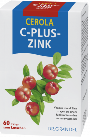 CEROLA C-plus-Zink Taler - von Dr. Grandel