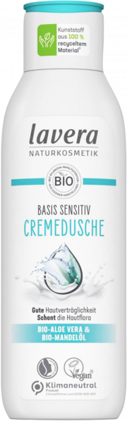 Cremedusche basis sensitiv - von lavera