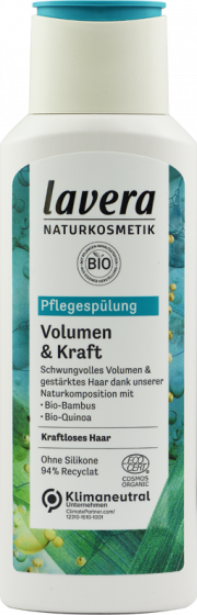 Pflegespülung Volumen & Kraft - von lavera