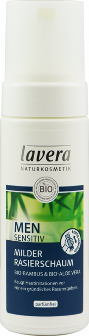 Milder Rasierschaum - von lavera