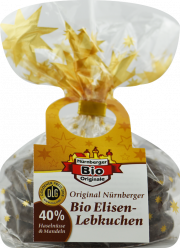 Elisen-Bio-Lebkuchen schokoliert - von Nürnberger Bio Originale