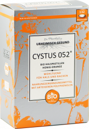 Cystus 052® Bio Halspastillen Honig-Orange - von Dr. Pandalis