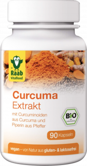 Curcuma Extrakt - von Raab Vitalfood