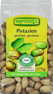 Pistazien geröstet, gesalzen - 8-Pack - von Rapunzel