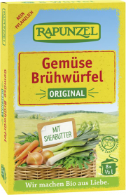 Gemüse Brühwürfel Original - 15-Pack - von Rapunzel