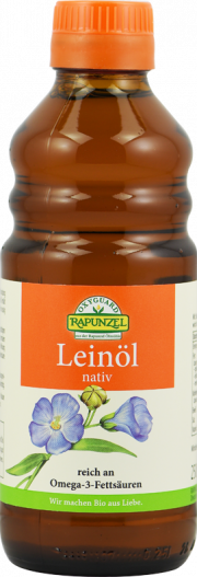 Leinöl nativ - von Rapunzel