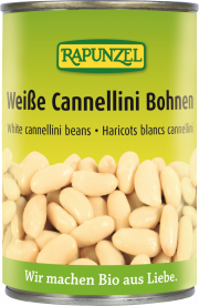 Weiße Cannellini Bohnen - von Rapunzel