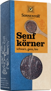 Senfkörner schwarz - von Sonnentor