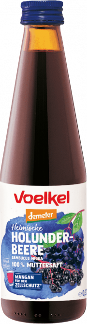 Holundersaft - 100% Muttersaft - von Voelkel