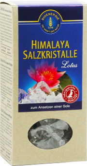 Himalaya-Vorland Salzkristalle Lotus - 500 g - von Bioenergie